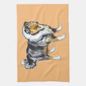 collie handdoek (Verticaal)