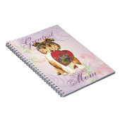 Collie Heart mama Notitieboek (Rechterzijde)