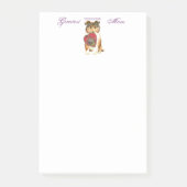 Collie Heart mama Post-it® Notes (Voorkant)