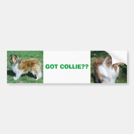 COLLIE, HEB JE COLLIE? BUMPERSTICKER