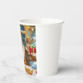 Collie Holiday Baking: Feestelijke Kerst Papieren Bekers (Links)