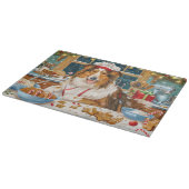 Collie Holiday Baking: Feestelijke Kerst Snijplank (Hoek)