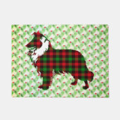 Collie Holiday Doormat Deurmat (Voorkant)
