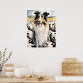 Collie - Hond Art Print (Keuken)