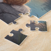 Collie hond legpuzzel (Zijkant)