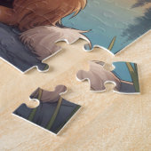 Collie hond legpuzzel (Zijkant)