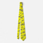 Collie Hond Stropdas (Achterkant)