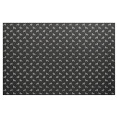 Collie Hondenras Silhouettes Patterned Stof (Yard (91,4 cm))