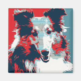 Collie Hope Parody Poster Magneet