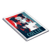 Collie Hope Parody Poster Notitieboek (Rechterzijde)