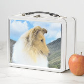 Collie in bergen (ruw) Schilderen - Dog Art (In situ)