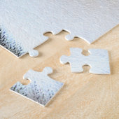 Collie in bergen (ruw) Schilderen - Dog Art Legpuzzel (Zijkant)