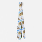 Collie in bergen (ruw) Schilderen - Dog Art Stropdas (Voorkant)