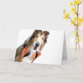 Collie in de Kaarten van de Kraag van de Nar (Gele Bloem)