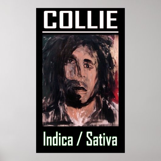 COLLIE INDICA SATIVA POSTER (Voorkant)