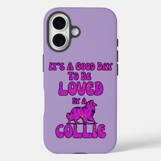 Collie iPhone Case (Achterkant)