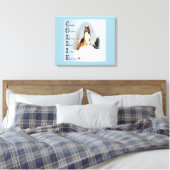 Collie is... Rough Collie Art Canvas Afdruk (Insitu (Slaapkamer))
