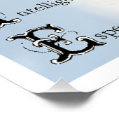 Collie is... Rough Collie Art Perfect Poster (Hoek)