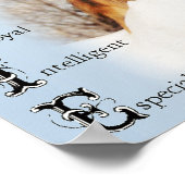 Collie is... Rough Collie Art Poster (Hoek)