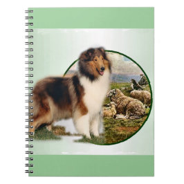 Collie Keeper van de schapen Notitieboek