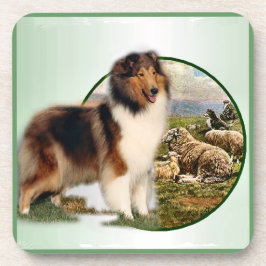 Collie Keeper van de schapen Onderzetter