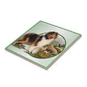 Collie Keeper van de schapen Tegeltje (Zijkant)