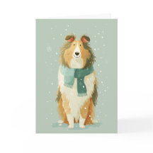 Collie kerstgroet