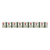 Collie KerstMerry Grosgrain Lint (Voorkant)