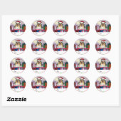 Collie Kerstmis Surpise Gift Labels (Vel)