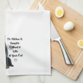 Collie keukenhanddoek (Quarter Fold)