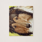 Collie Kunst Legpuzzel (Verticaal)