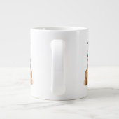 Collie Liefde Grote Koffiekop (Achterkant)