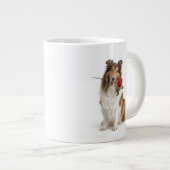 Collie Liefde Grote Koffiekop (Voorkant rechts)