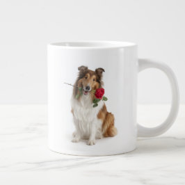 Collie Liefde Grote Koffiekop