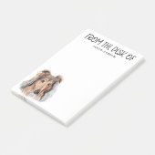 Collie liefhebber post-it® notes (Schuin)