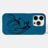 Collie Line Art mobiele telefoon Case-Mate iPhone Case (Achterkant (horizontaal))