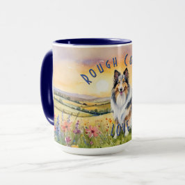 Collie Love Mok, personaliseer je slok Mok