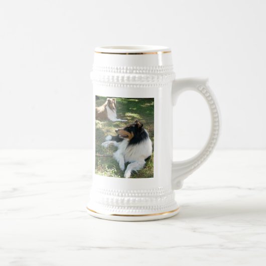 COLLIE LOVERS STEIN BIERPUL (Rechts)