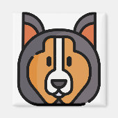 Collie Magneet (Voorkant)