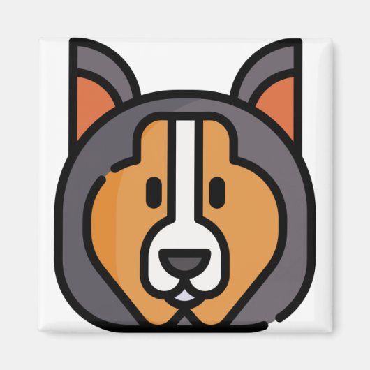 Collie Magneet (Voorkant)