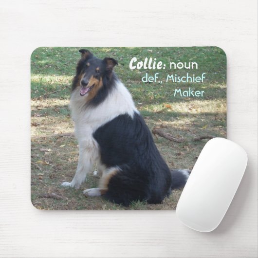 Collie: Mischief Maker Muismat (Met muis)