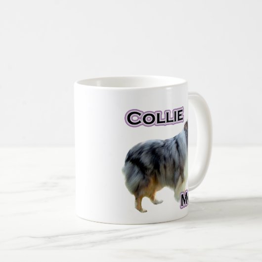 Collie Moeder 4 Koffiemok (Voorkant rechts)