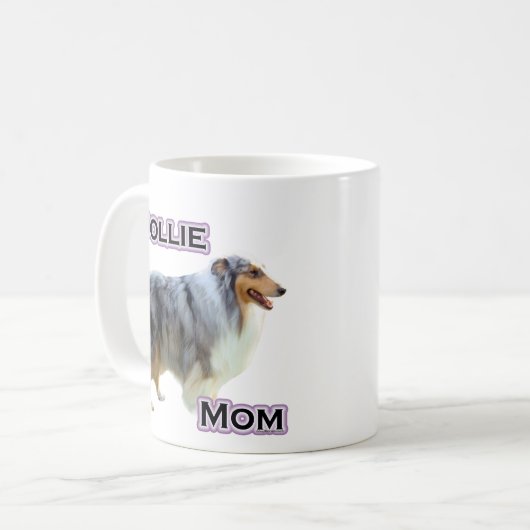 Collie Moeder 4 Koffiemok (Voorkant links)