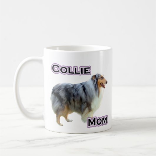 Collie Moeder 4 Koffiemok (Links)