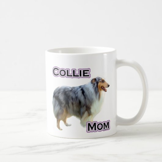 Collie Moeder 4 Koffiemok (Rechts)