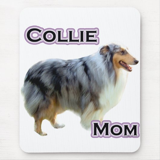 Collie Moeder 4 Muismat (Voorkant)