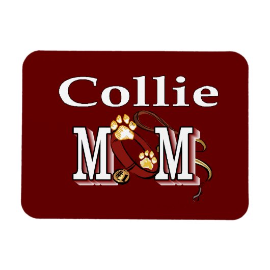Collie Moeder Cadeaus Magneet (Horizontaal)