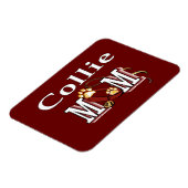 Collie Moeder Cadeaus Magneet (Linkerzijde)