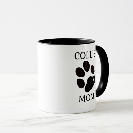 Collie Moeder Mok (Voorkant rechts)