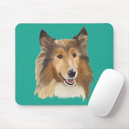 Collie Muismat (Met muis)